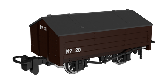 Peaked Roof Van -  Plain Brown No.20