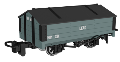 990404 Peaked Roof Van - Grey 'Lead' No.28