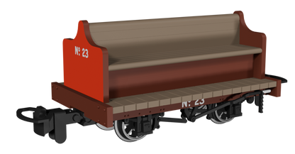 Manrider -  Brown with Red Ends No.23