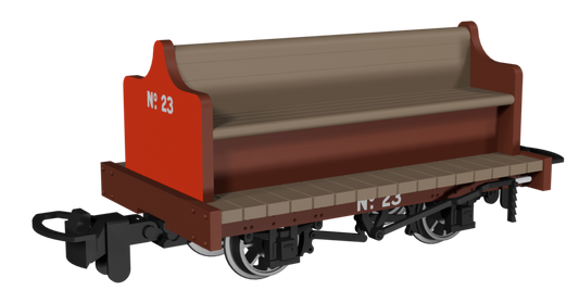 Manrider -  Brown with Red Ends No.23