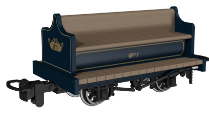 Manrider -  Blue with Gilding No.1