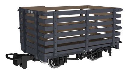 Livestock Wagon -  Plain Dark Grey No.10