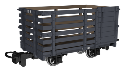 Livestock Wagon -  Plain Dark Grey No.16