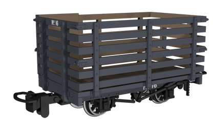 Livestock Wagon -  Plain Dark Grey No.16