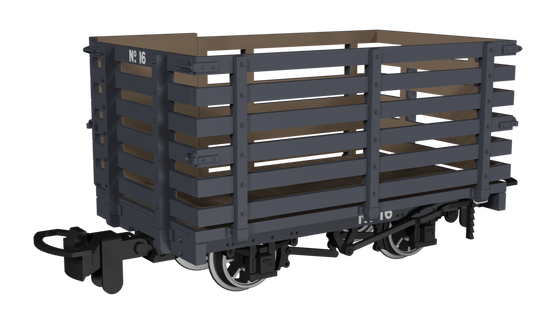 Livestock Wagon -  Plain Dark Grey No.16