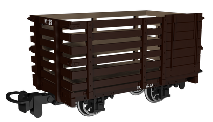 Livestock Wagon -  Plain Brown No.25