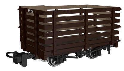 Livestock Wagon -  Plain Brown No.25