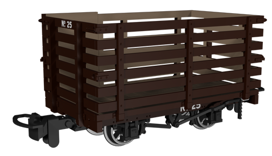 Livestock Wagon -  Plain Brown No.25