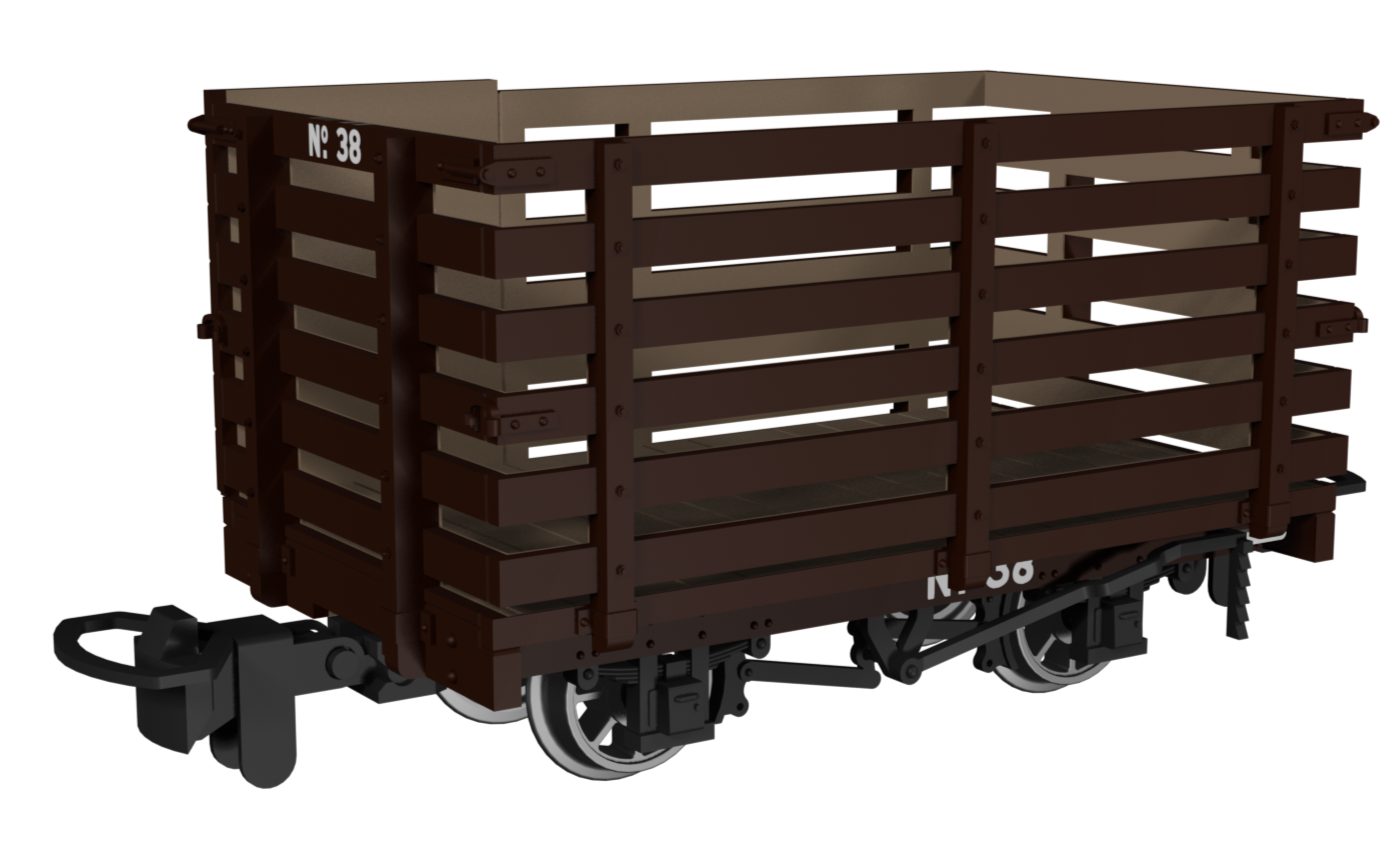 Livestock Wagon -  Plain Brown No.38