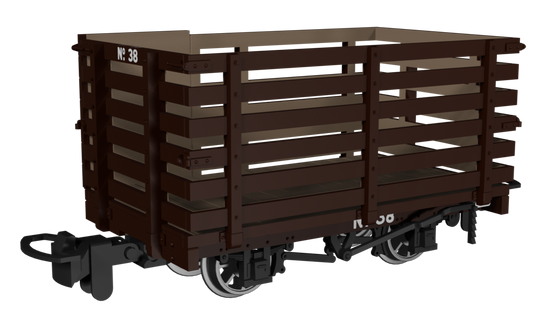 Livestock Wagon -  Plain Brown No.38