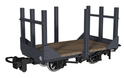 990701 Stake Wagon - Plain Dark Grey No.41