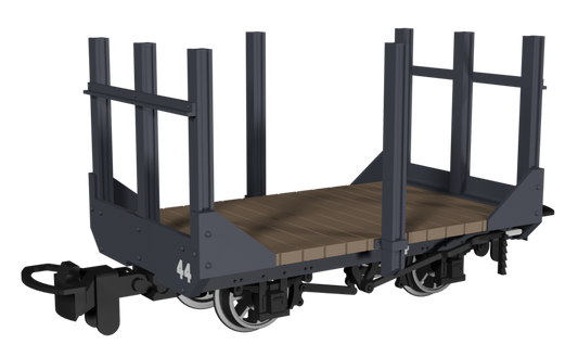 Stake Wagon -  Plain Dark Grey No.44