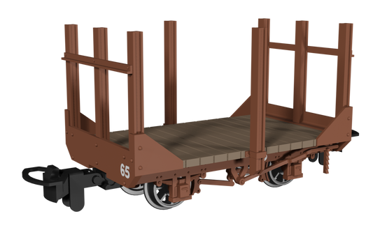 Stake Wagon -  Plain Rusty Brown No.65