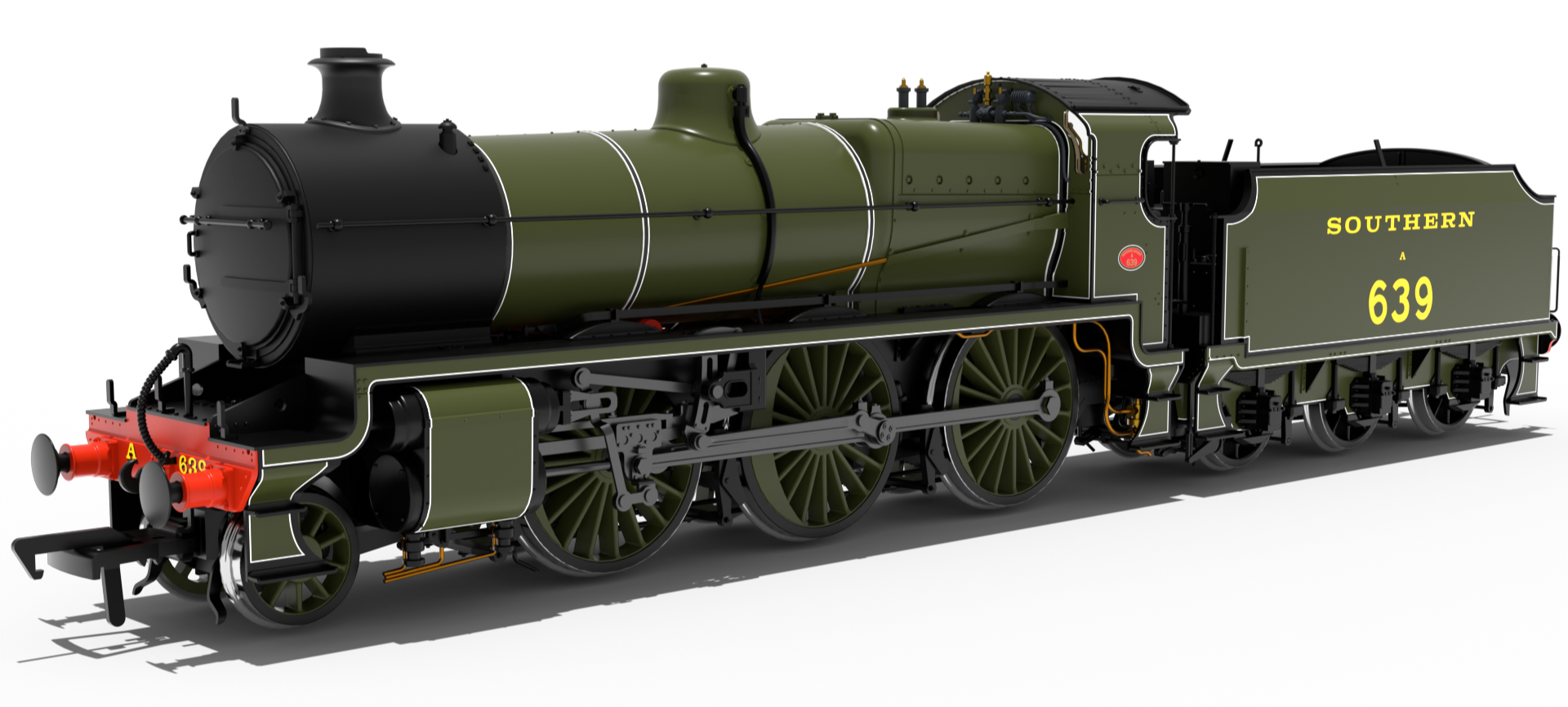 Rapido Trains UK 992501 SR U Class 2-6-0 No.A639 - SR Lined – Rails