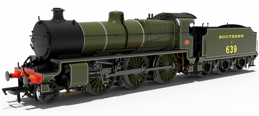 SR U Class 2-6-0 No.A639 - SR Lined Olive Steam Locomotive - DCC Sound