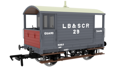 LBSC 4 Wheel Brake Van - LB&SCR No.29