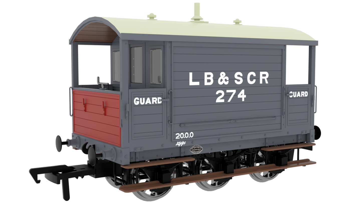 LBSC 6 Wheel Brake Van - LB&SCR No.274