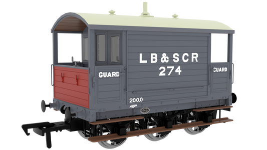 LBSC 6 Wheel Brake Van - LB&SCR No.274