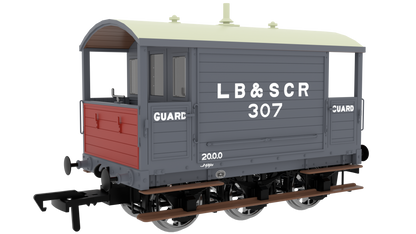 LBSC 6 Wheel Brake Van - LB&SCR No.307