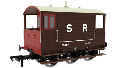 LBSC 6 Wheel Brake Van - SR (Pre-36) No.55893