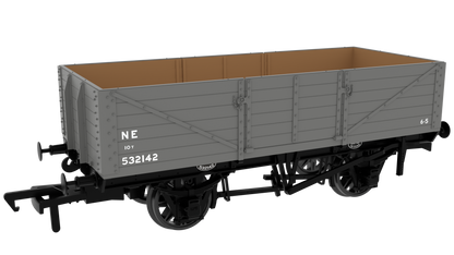 995008 GCR Dia. 9A/9B 6-Plank - No. 532142 LNER Grey (post-’36)