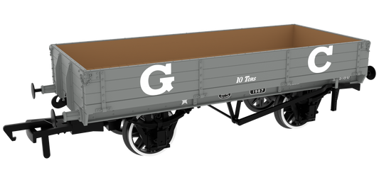 GCR Dia. 6C 3-Plank Open - No. 1987 GCR Grey