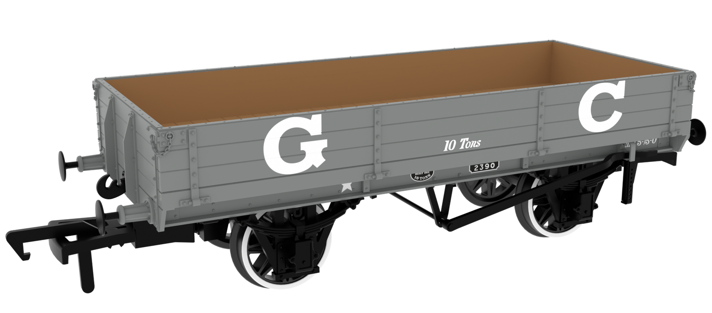 GCR Dia. 6C 3-Plank Open - No. 2390 GCR Grey