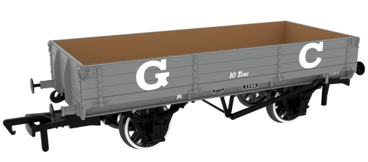 GCR Dia. 6C 3-Plank Open - No. 2390 GCR Grey