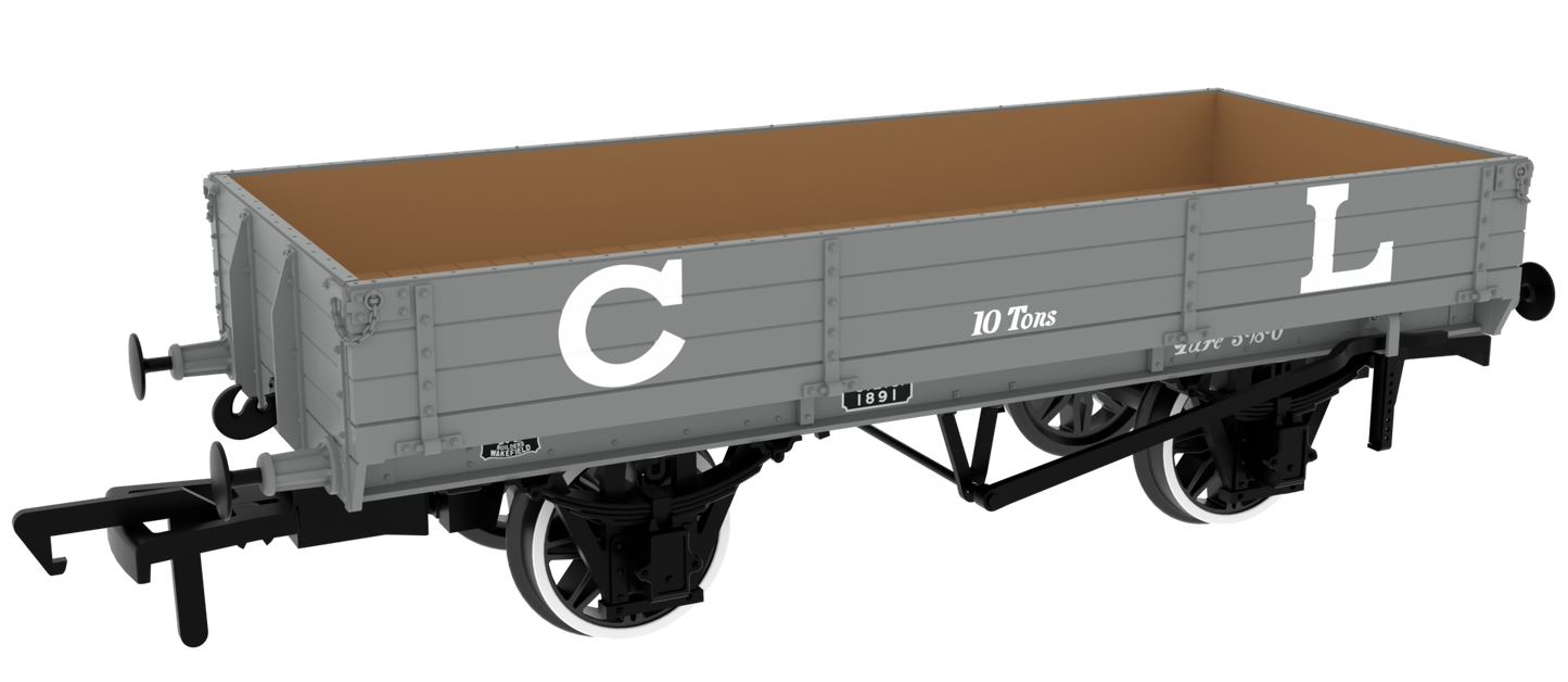 GCR Dia. 6C 3-Plank Open - No. 1891 CLC Grey