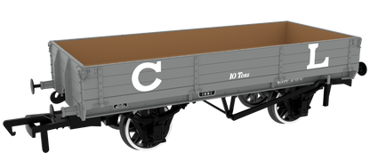 996004 GCR Dia. 6C 3-Plank Open - No. 1891 CLC Grey