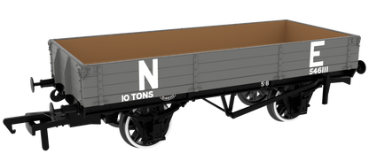 996005 GCR Dia. 6C 3-Plank Open - No. 546111 LNER (pre-’36) Grey
