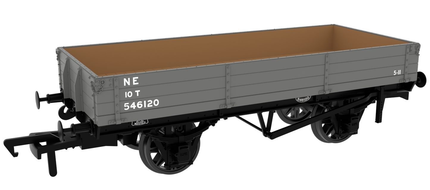 GCR Dia. 6C 3-Plank Open - No. 546120 LNER Grey (post-’36)