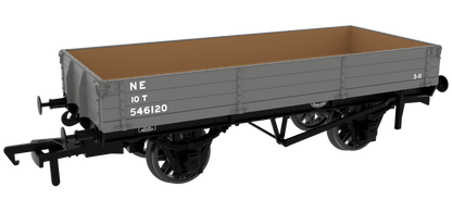 996009 GCR Dia. 6C 3-Plank Open - No. 546120 LNER Grey (post-’36)