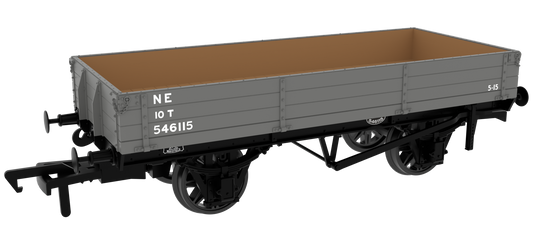 GCR Dia. 6C 3-Plank Open - No. 546115 LNER Grey (post-’36)
