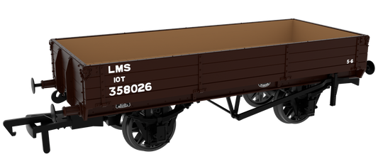 GCR Dia. 6C 3-Plank Open - No. 358026 LMS Bauxite (post-’36)