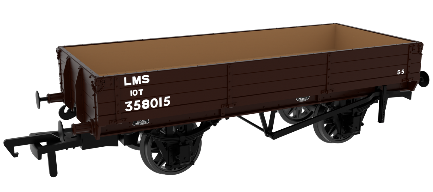 GCR Dia. 6C 3-Plank Open -  No. 358015 LMS Bauxite (post-’36)