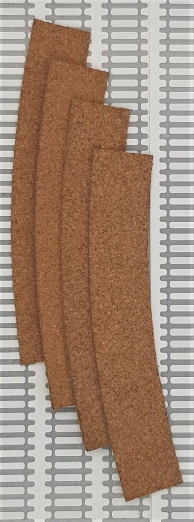 Cork Track Underlay - Single Curve 3rd Radius - Pack of 4