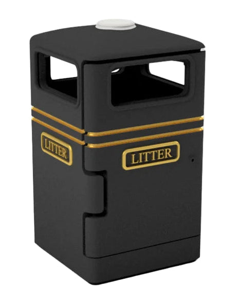 Rusty Rails Modelling RRM058 N Gauge Litter Bins (Pack of 10)