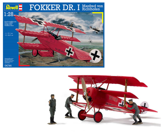 Fokker Dr.I "Richthofen" (1:28 Scale) Model Kit