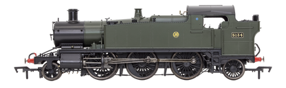 Large Prairie 5134 GWR Green Shirt Button Steam Locomotive - DCC Fitted