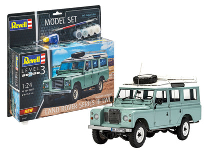 Model Set Land Rover Series III (1:24 Scale) Model Kit