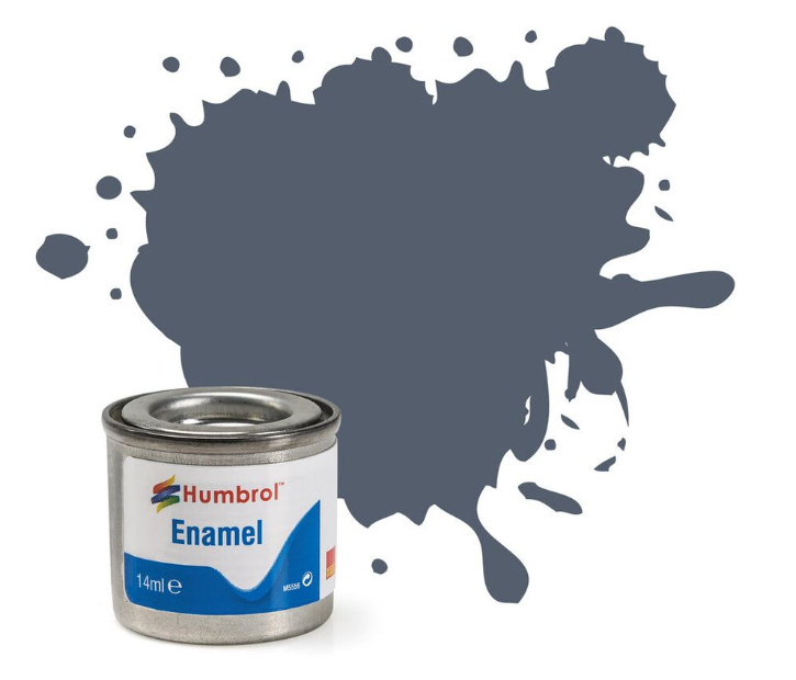 No 77 Navy Blue Matt Enamel Paint (14ml)