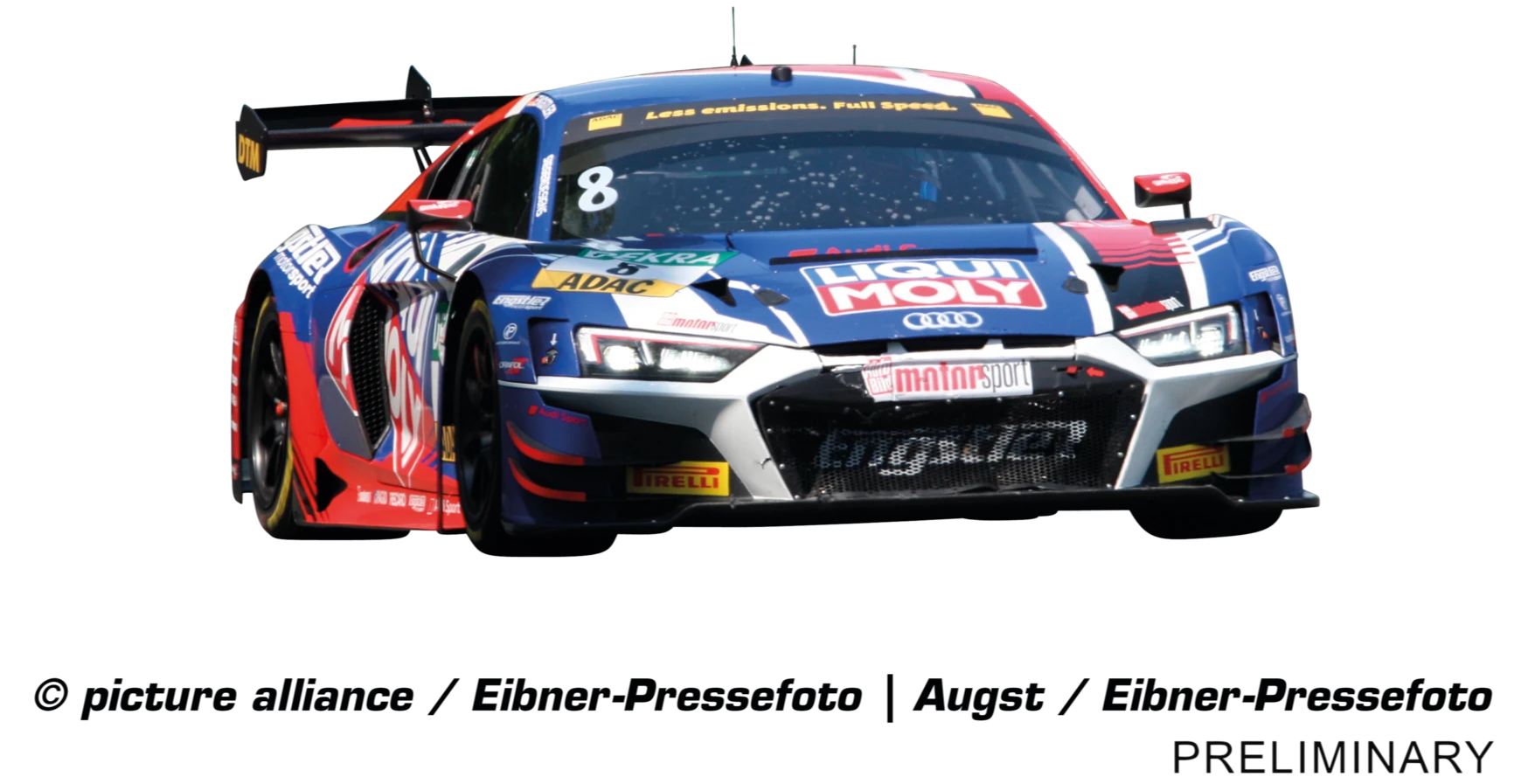 Carrera – Audi R8 LMS GT3 Evo II D« L. Engstler N°8 – Voiture à L’échelle 1:43 Pour Circuit GO ! – Dès 6 Ans