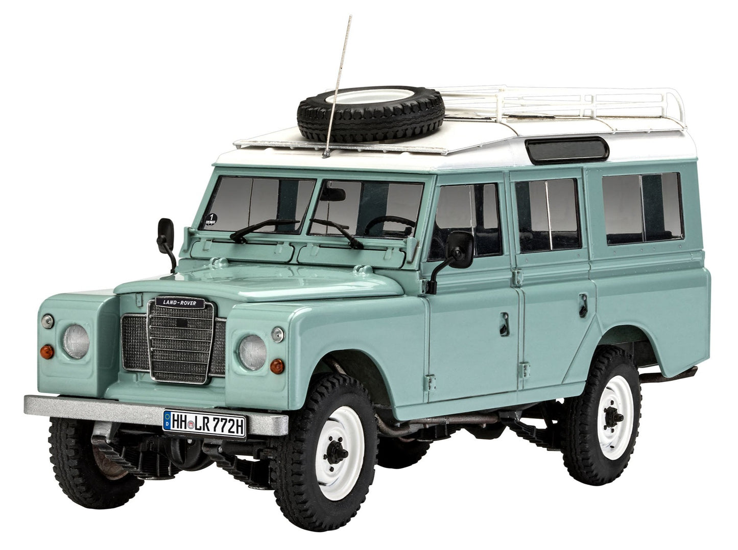 Model Set Land Rover Series III (1:24 Scale) Model Kit