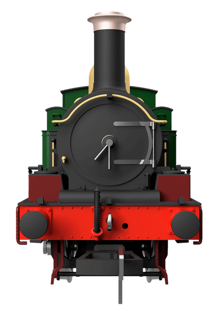 GWR 517 Class 0-4-2 1158 G.W. Green Steam Locomotive