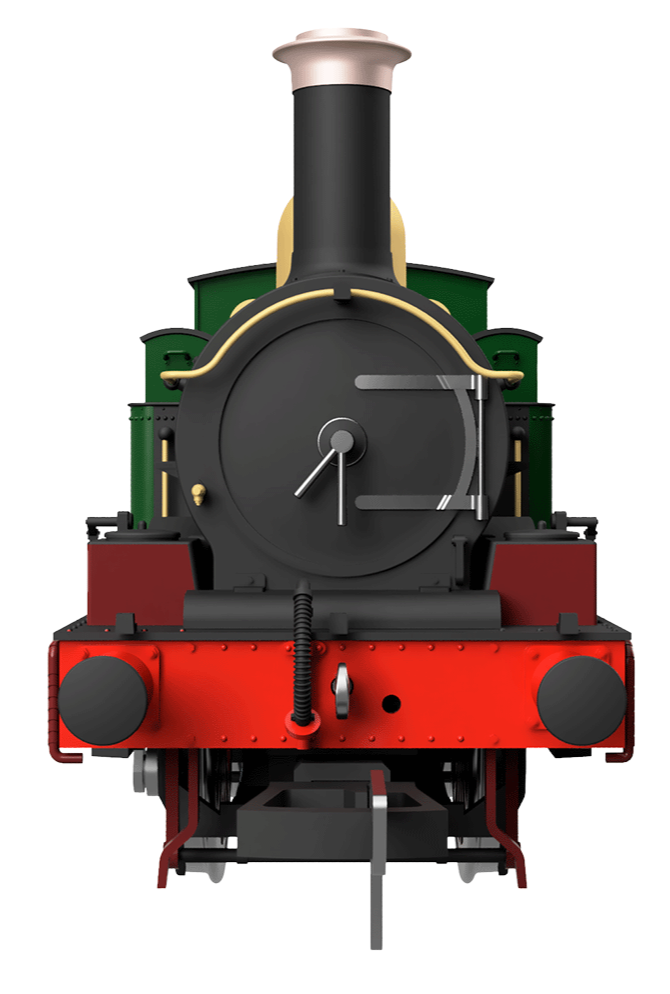 GWR 517 Class 0-4-2 1158 G.W. Green Steam Locomotive - DCC Sound