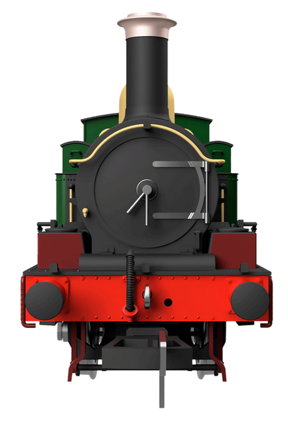 GWR 517 Class 0-4-2 1158 G.W. Green Steam Locomotive - DCC Sound