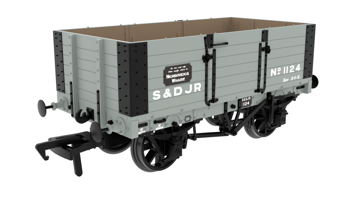 845208 MR D301 6-Plank Open - SDJR Grey No.1124
