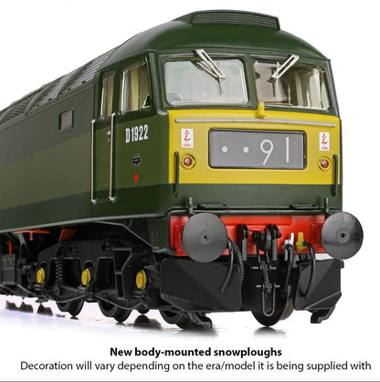 35-410A Class 47/0 D1922 BR Two-Tone Green (Small Yellow Panels) Diesel Locomotive