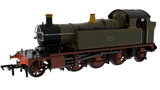 951601 GWR 45xx No.2171 GWR Lined Green (pre-1906) Steam Locomotive - DCC Sound